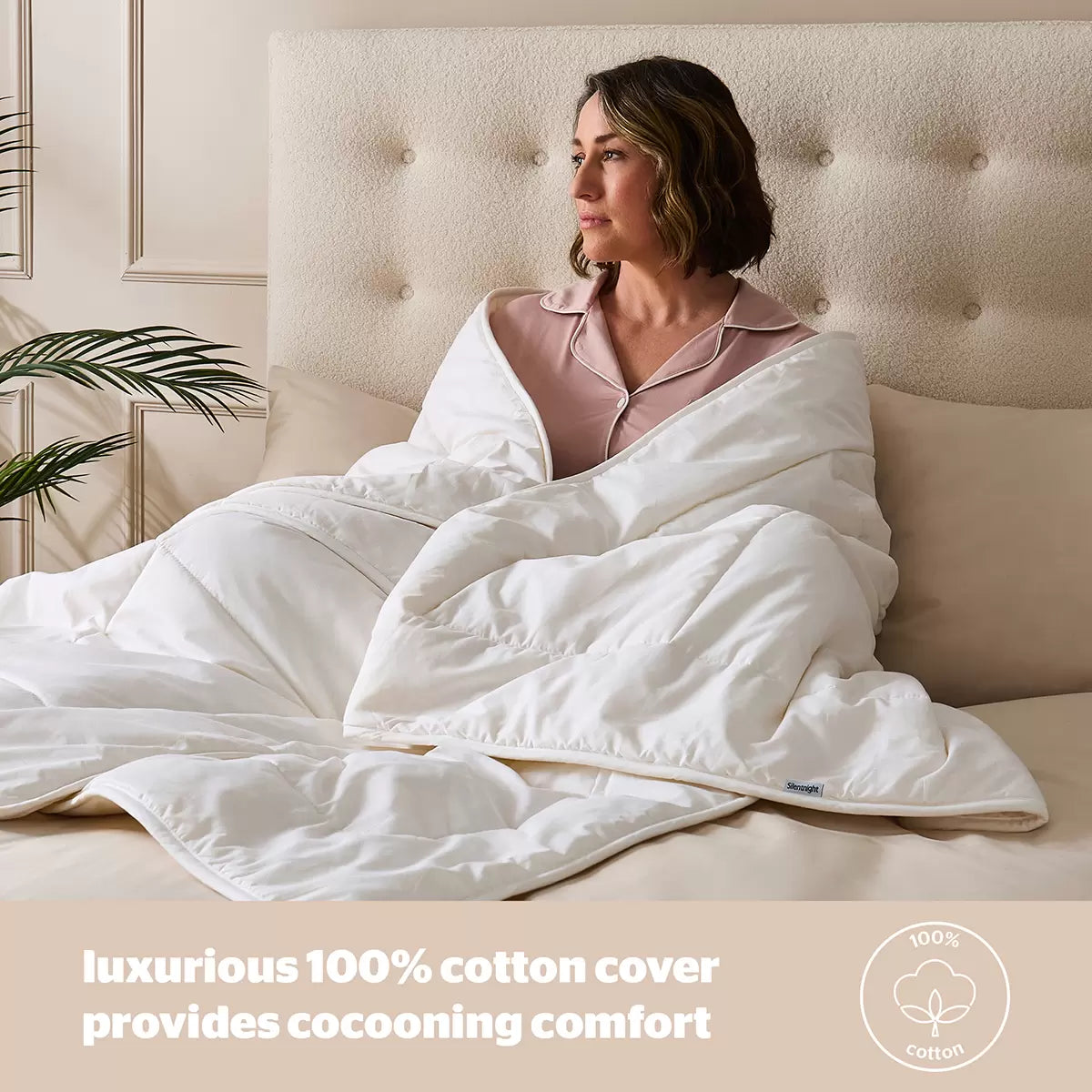 Silentnight Natural Wool Lightweight Duvet in 3 Sizes