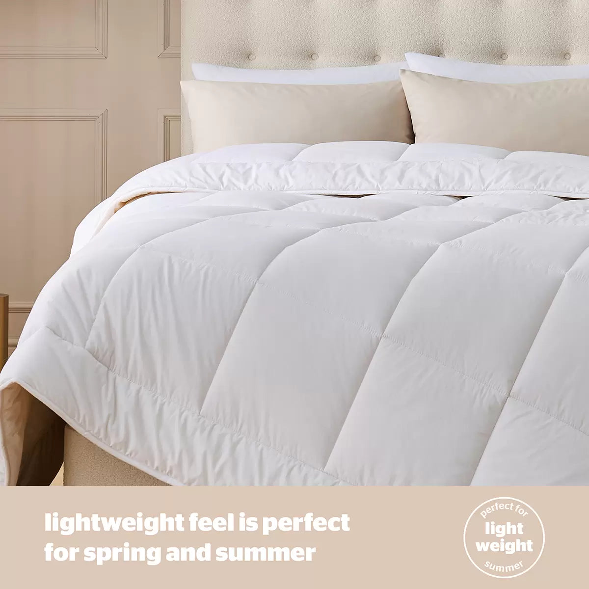 Silentnight Natural Wool Lightweight Duvet in 3 Sizes