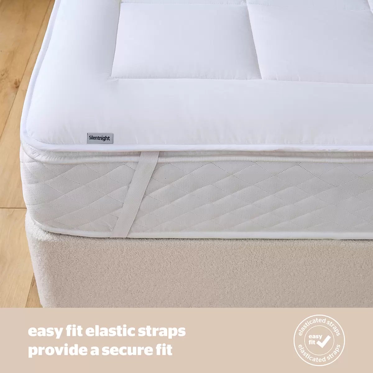 Silentnight Natural Wool Mattress Topper in 3 sizes, view 5