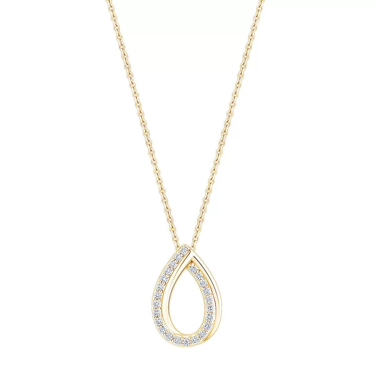 0.15ctw Round Brilliant Cut Diamond Pendant, 14ct Yellow Gold