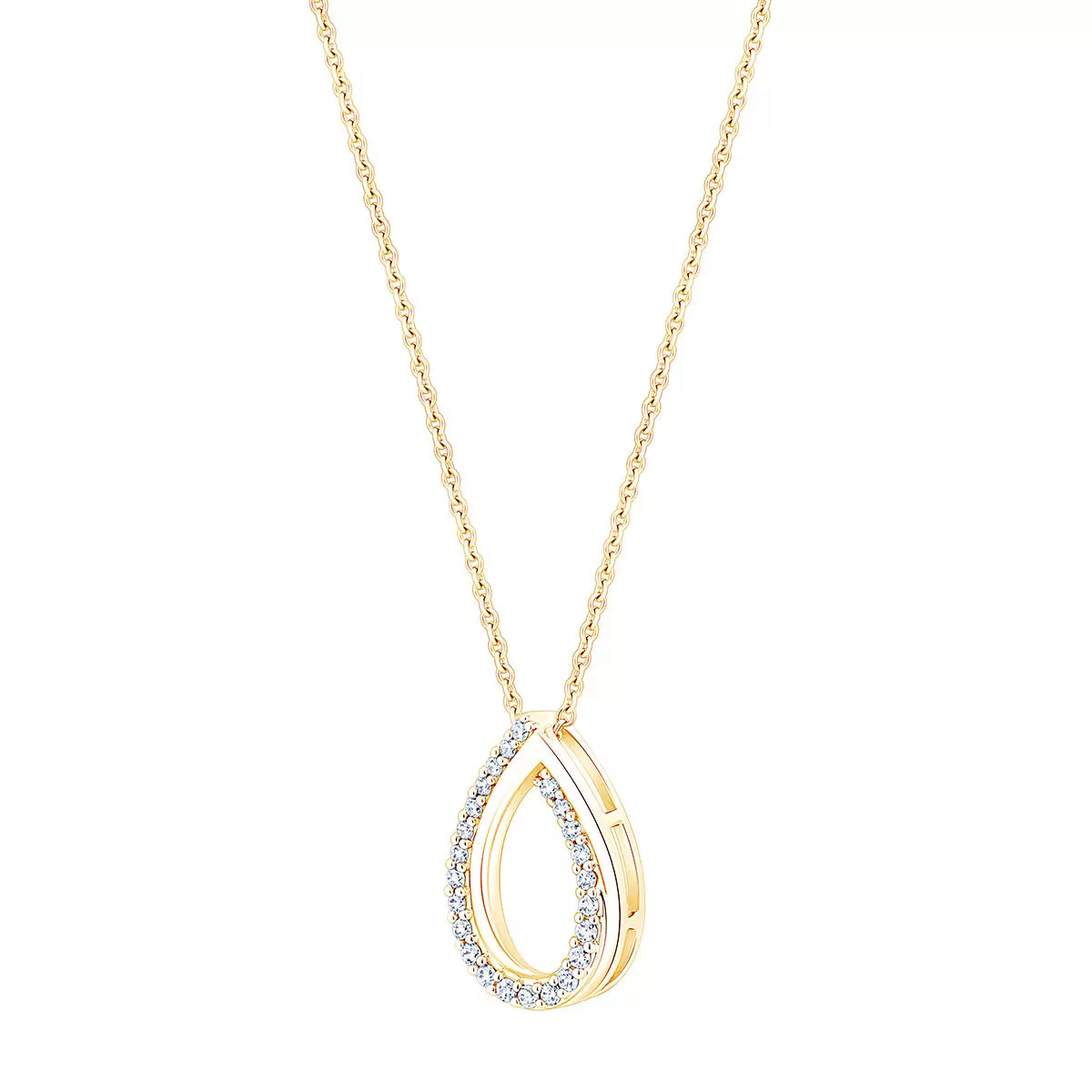 0.15ctw Round Brilliant Cut Diamond Pendant, 14ct Yellow Gold