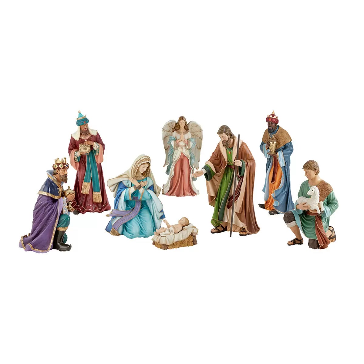 3ft (104cm) Outdoor 9 Piece Nativity Set, view 4