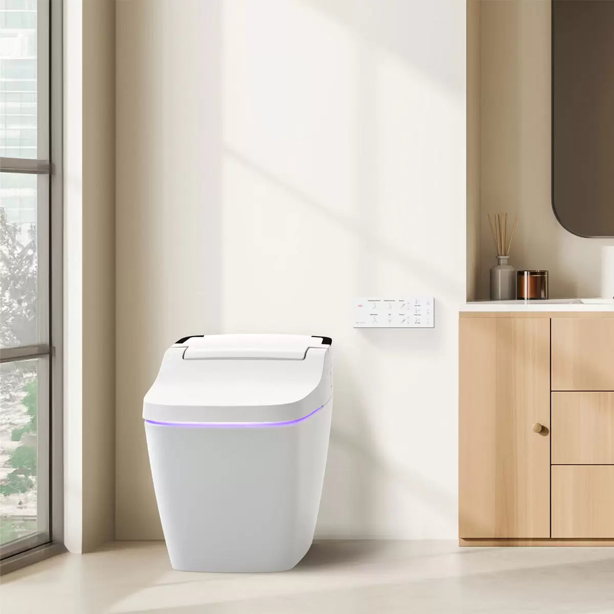 VOVO Smart Toilet - TCB-090SA with Vertical or Horizontal drainage