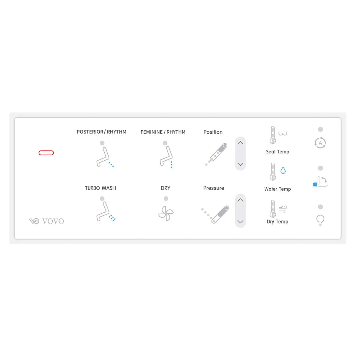 VOVO Smart Toilet - TCB-090SA with Vertical or Horizontal drainage