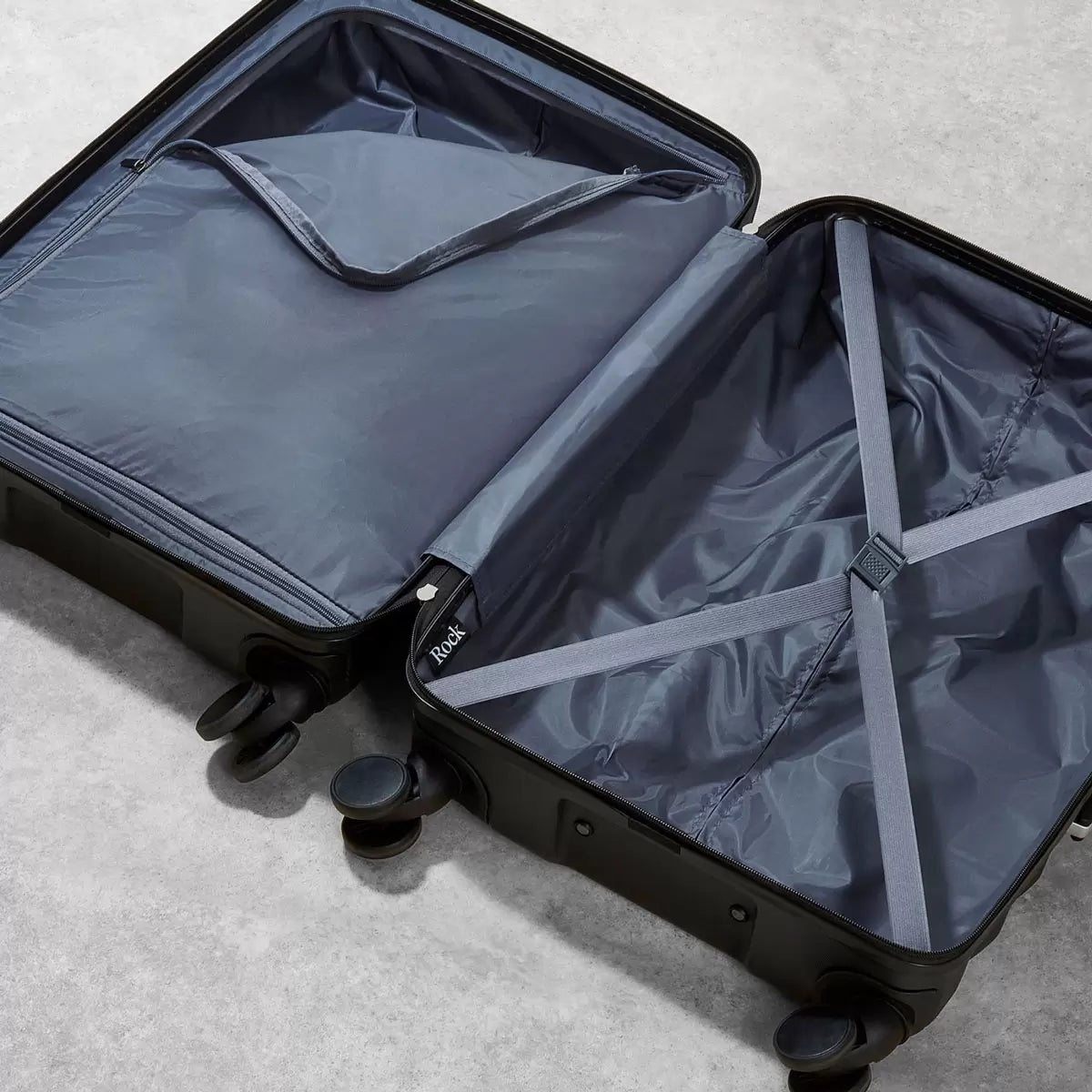 Rock Berlin 3 Piece Hardside Luggage Set in 2 Colours