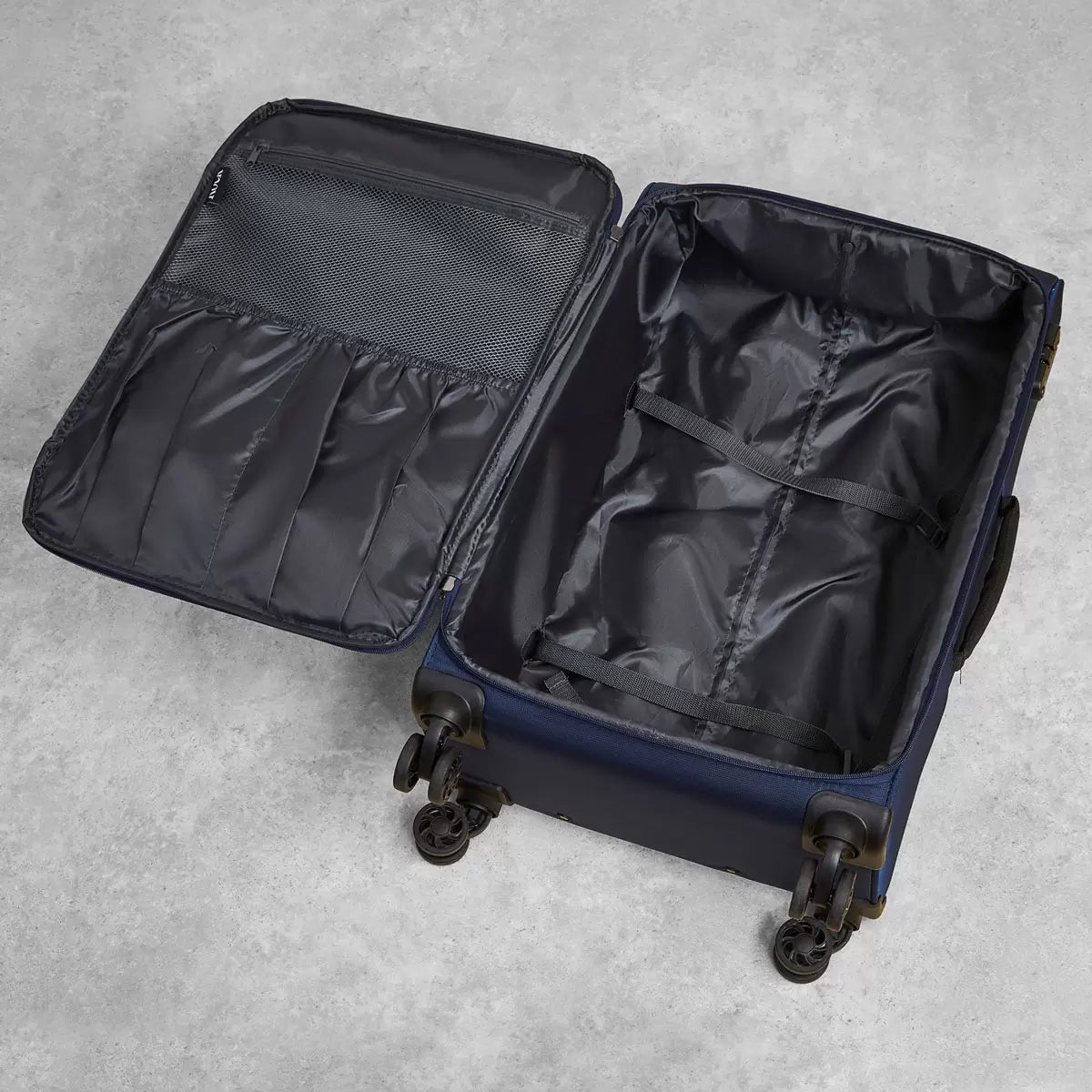 Rock Paris 3 Piece Softside Luggage Set