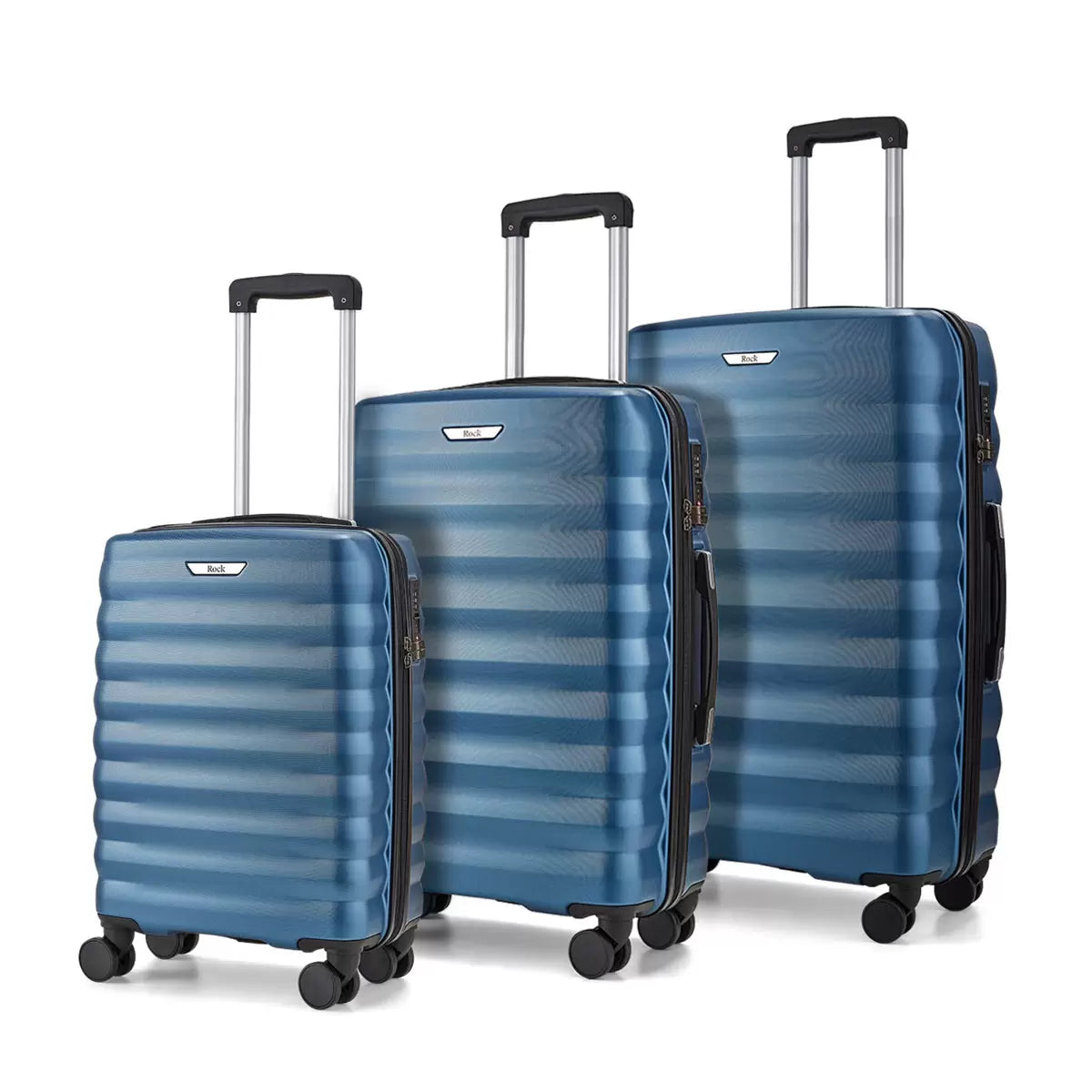Rock Berlin 3 Piece Hardside Luggage Set