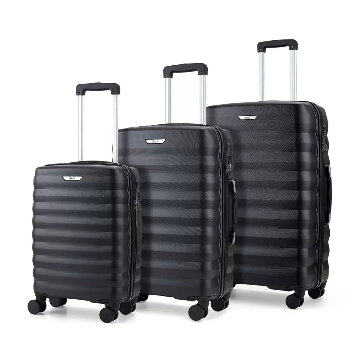 Rock Berlin 3 Piece Hardside Luggage Set