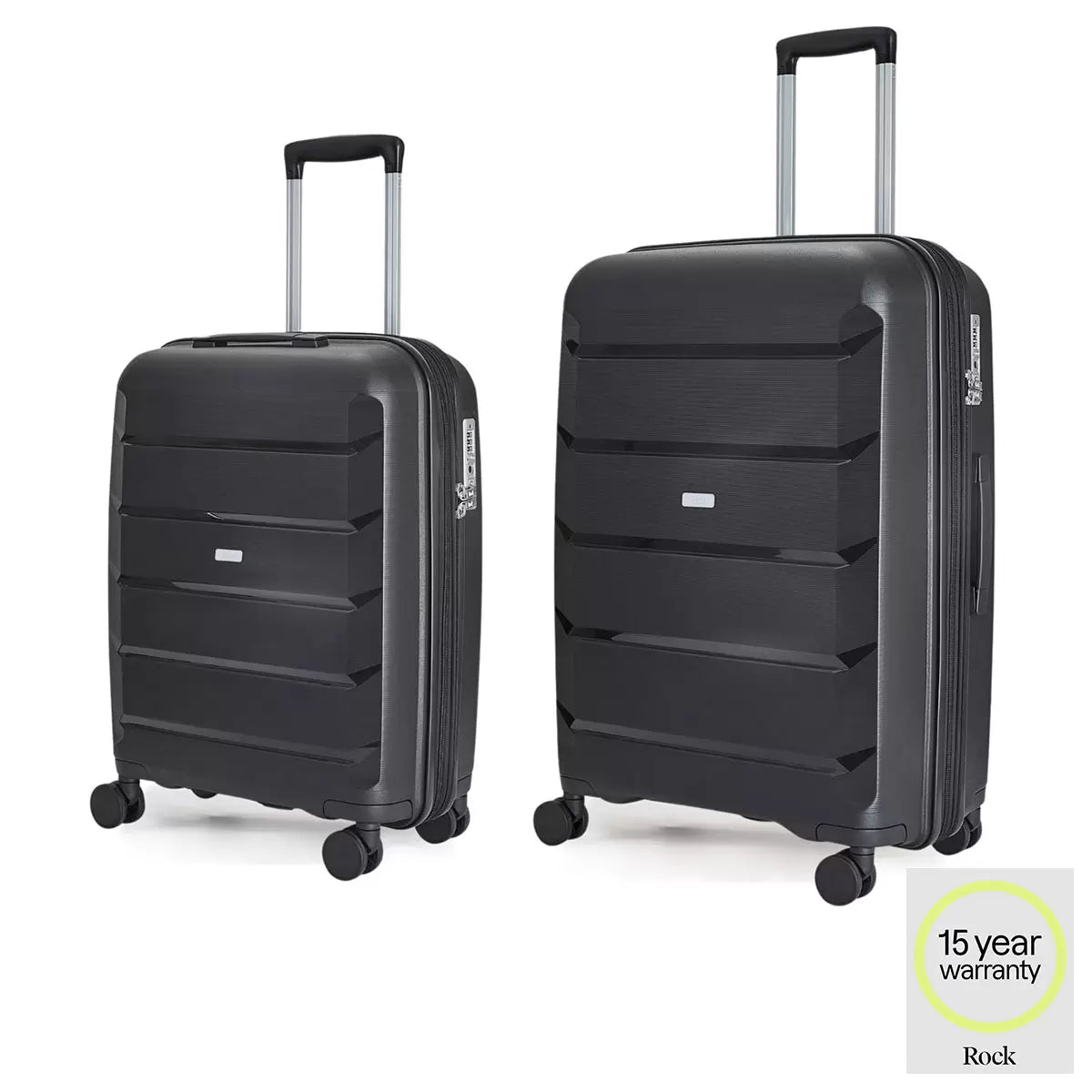 Rock Tulum 2 Piece Hardside Luggage Set