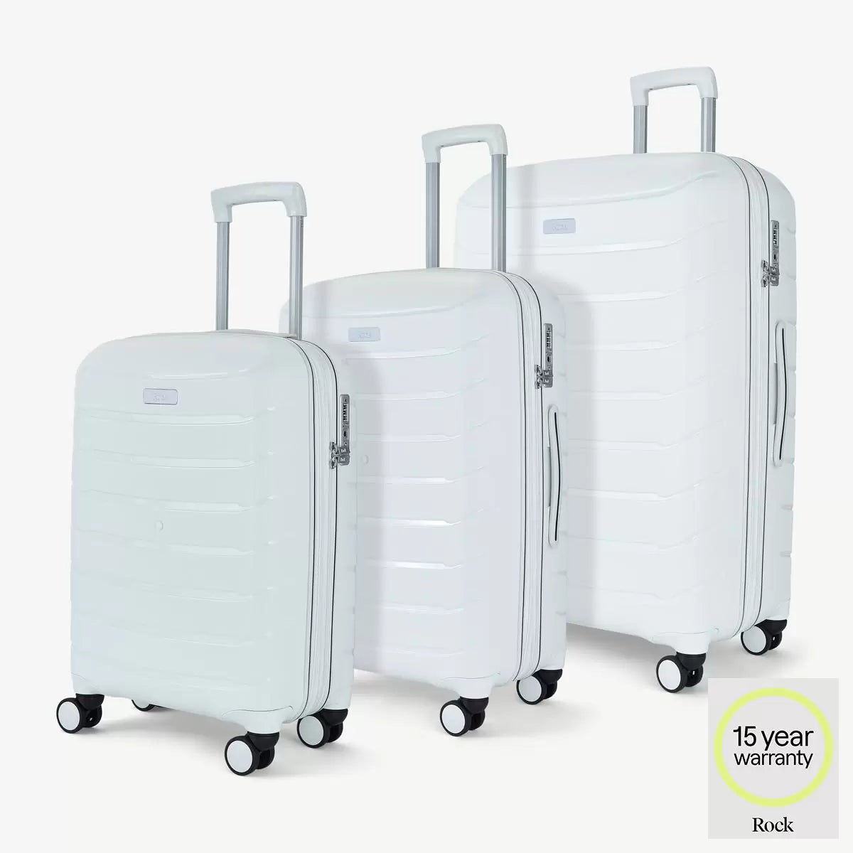Rock Prime 3 Piece Hardside Luggage Set, view 2