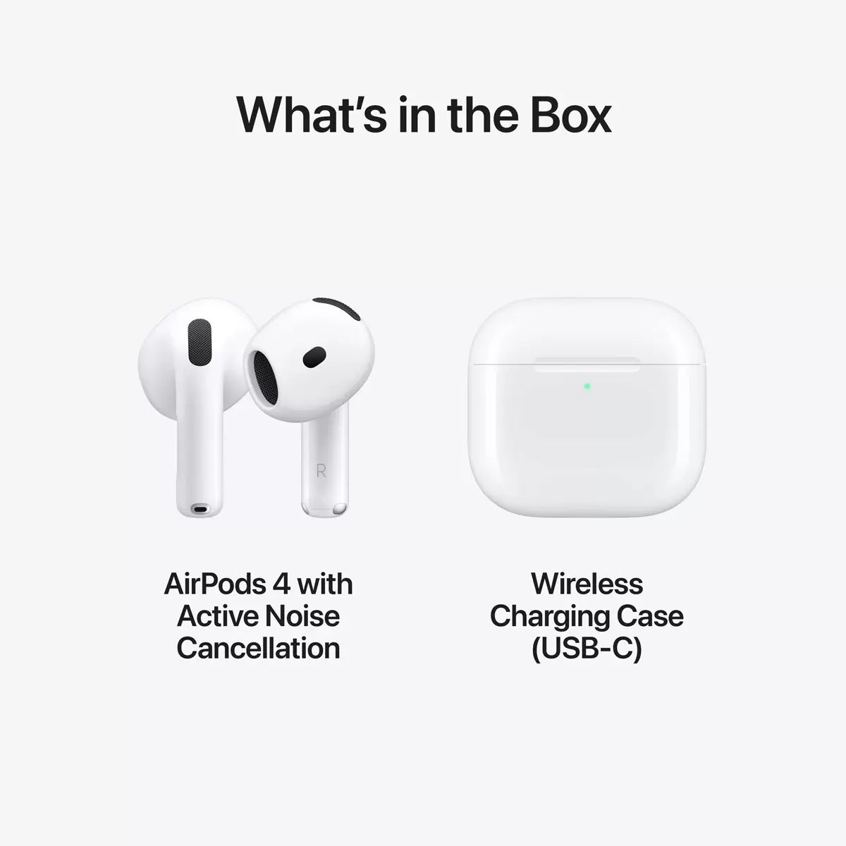 Apple AirPods (4th generation) with Active Noise Cancellation, MXP93ZM/A