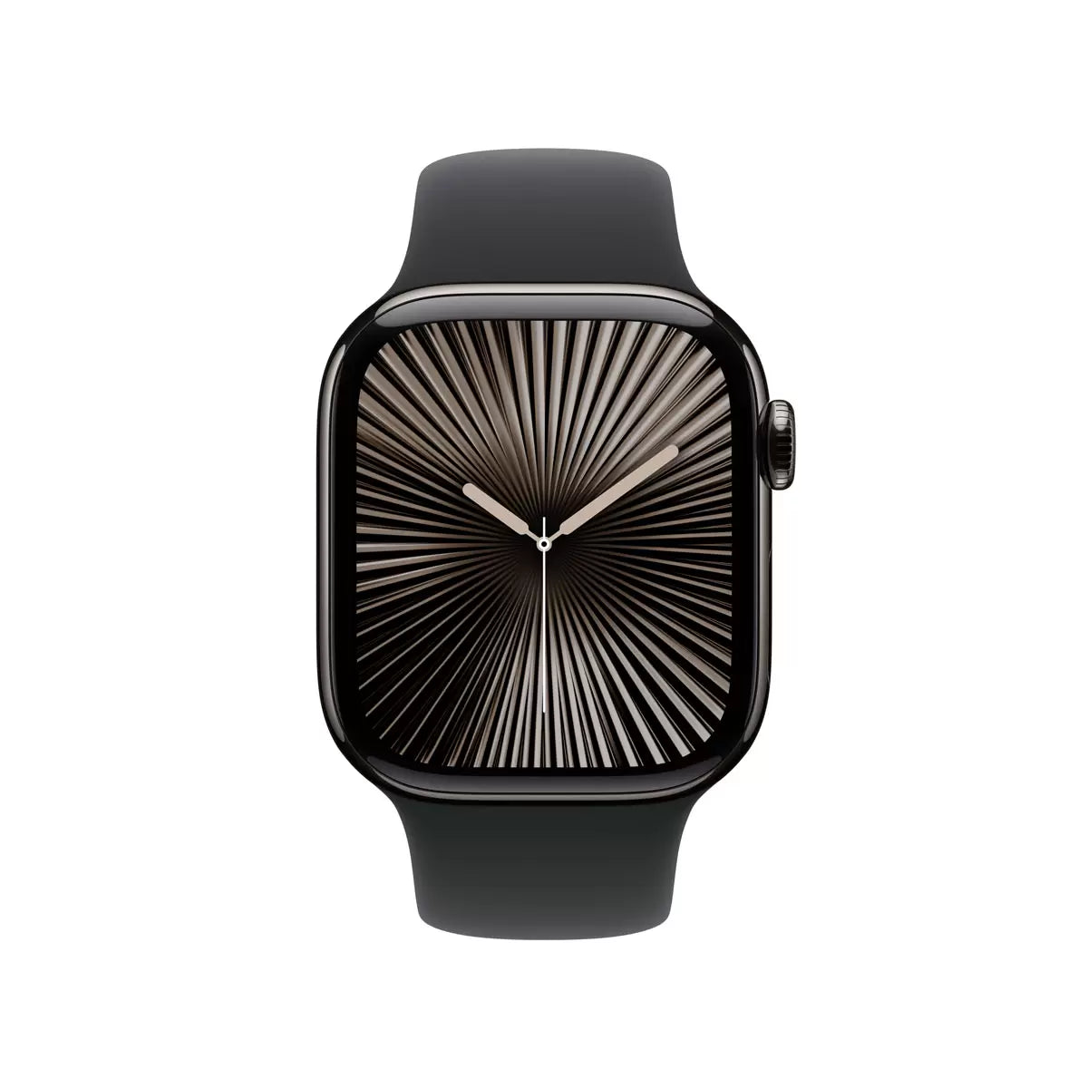 Apple Watch Series 10 GPS + Cellular, 42mm Titanium Case with Sport Band M/L