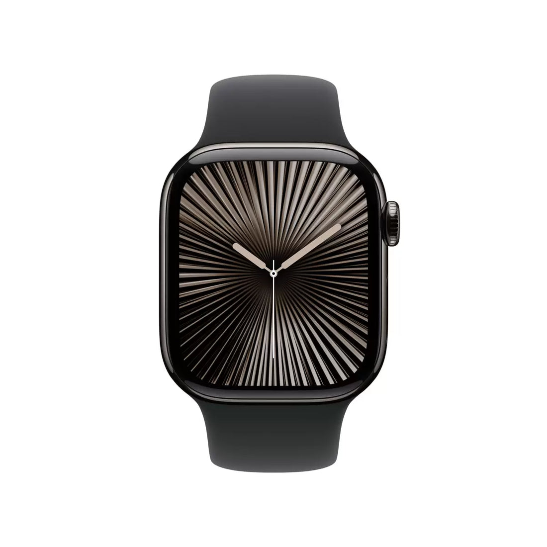 Apple Watch Series 10 GPS + Cellular, 42mm Titanium Case with Sport Band S/M