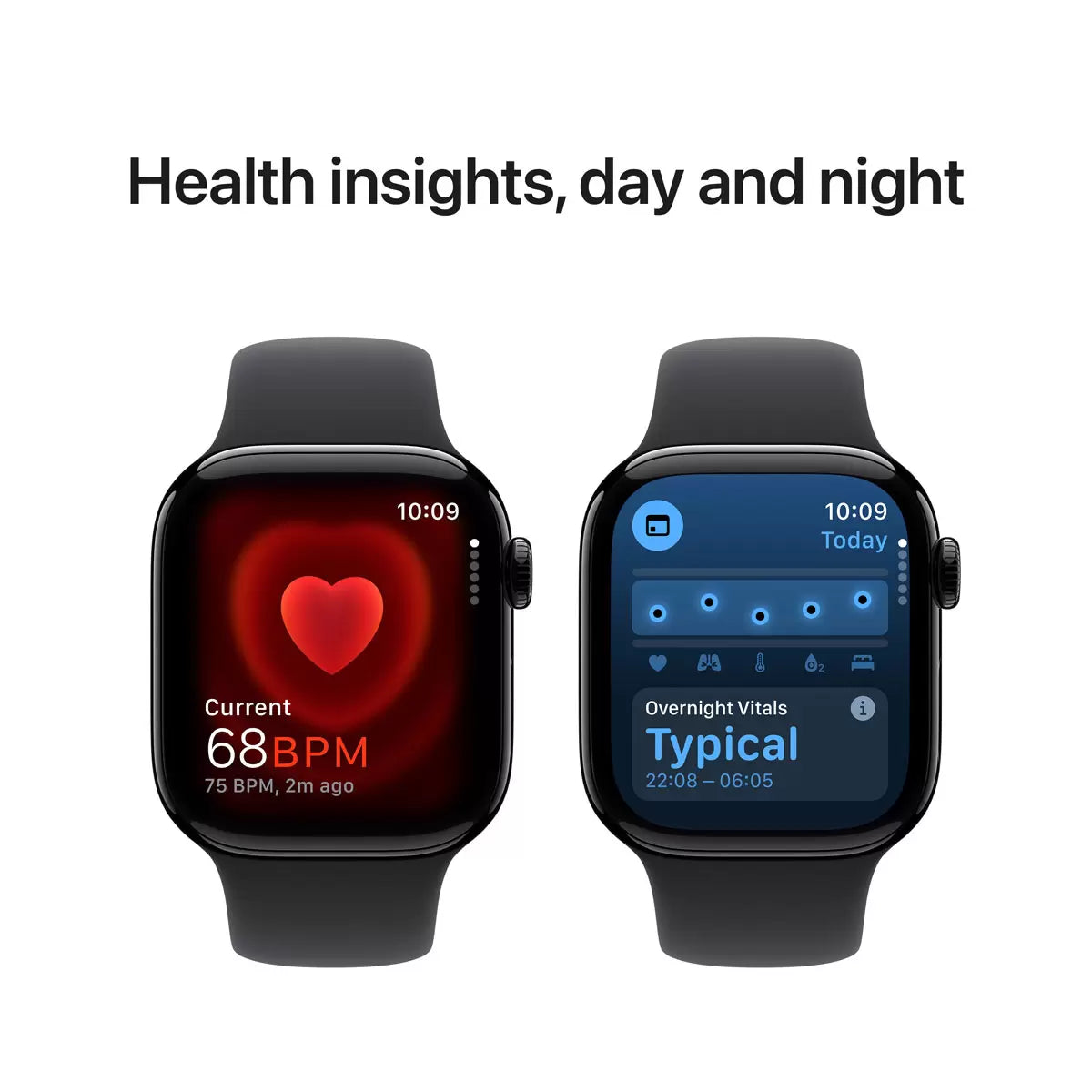 Apple Watch Series 10 GPS + Cellular, 46mm Aluminium Case with Sport Band