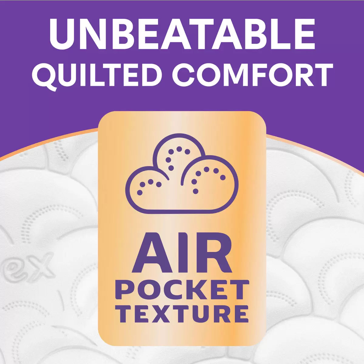 Andrex® Supreme Quilts 3-Ply Toilet Tissue, 6 x 16 Pack