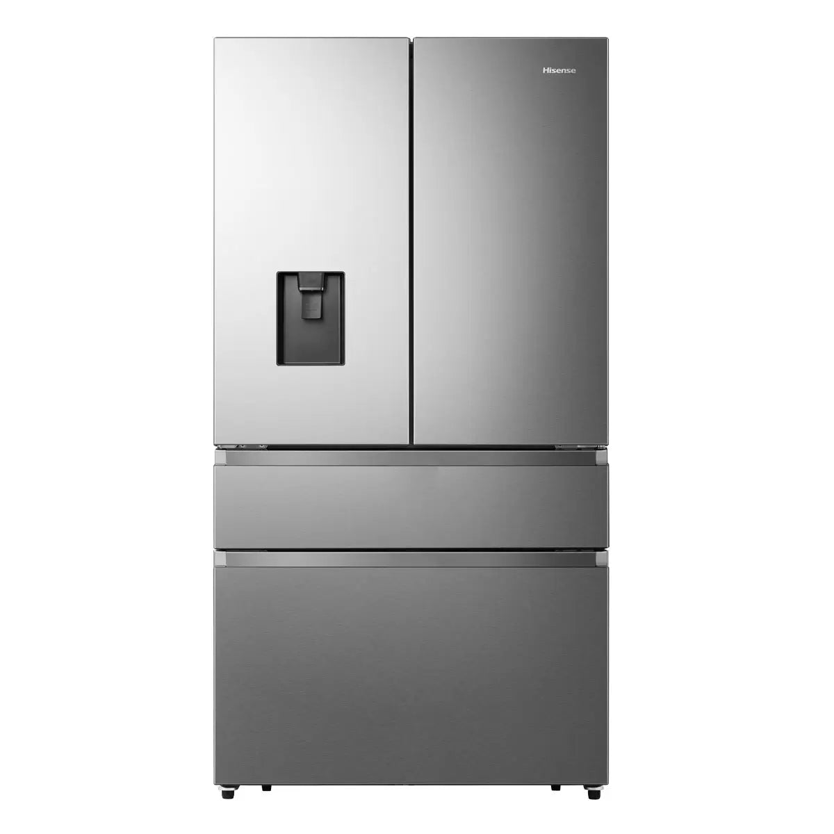 Hisense RF749N4SWSE, Multidoor Fridge Freezer, E Rated in Stainless Steel
