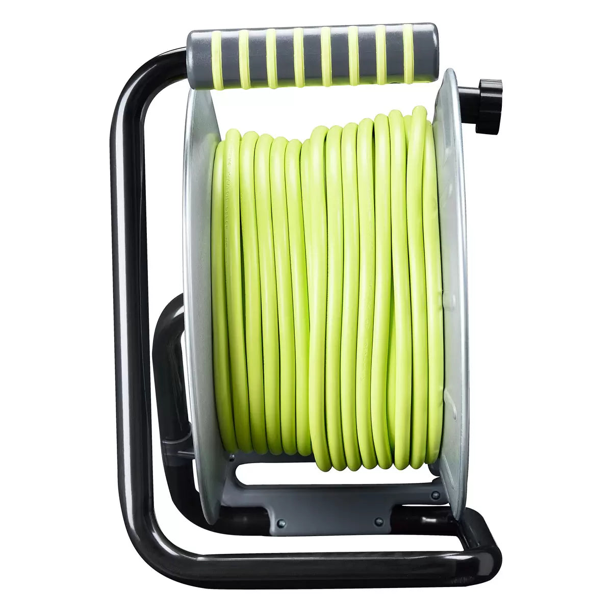 Masterplug 25M Metal Cable Reel with 4 Sockets