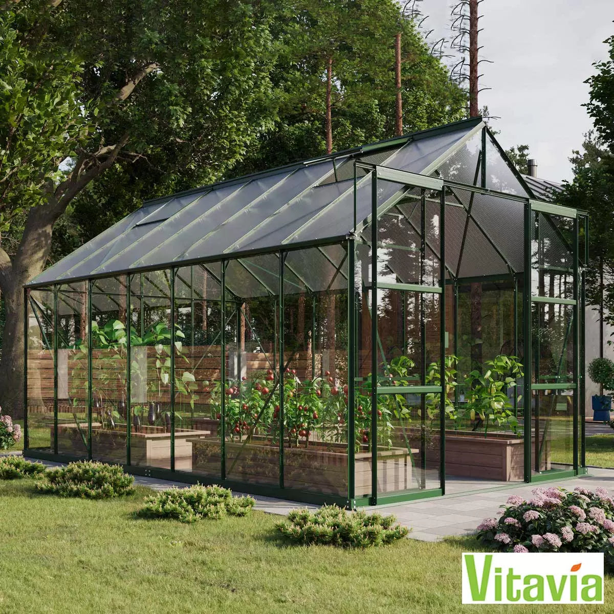 Vitavia Arizona 11500 8ft 5" x 14ft 7" (2.6 x 4.5 m) Low Threshold Entrance