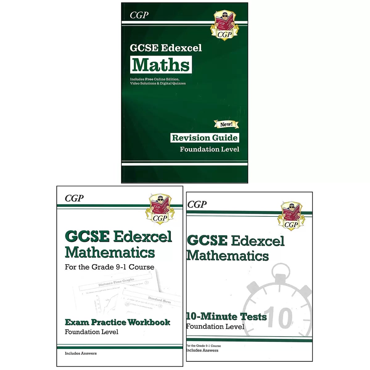 CGP GCSE Maths AQA Higher x3 Book Pack, view 13