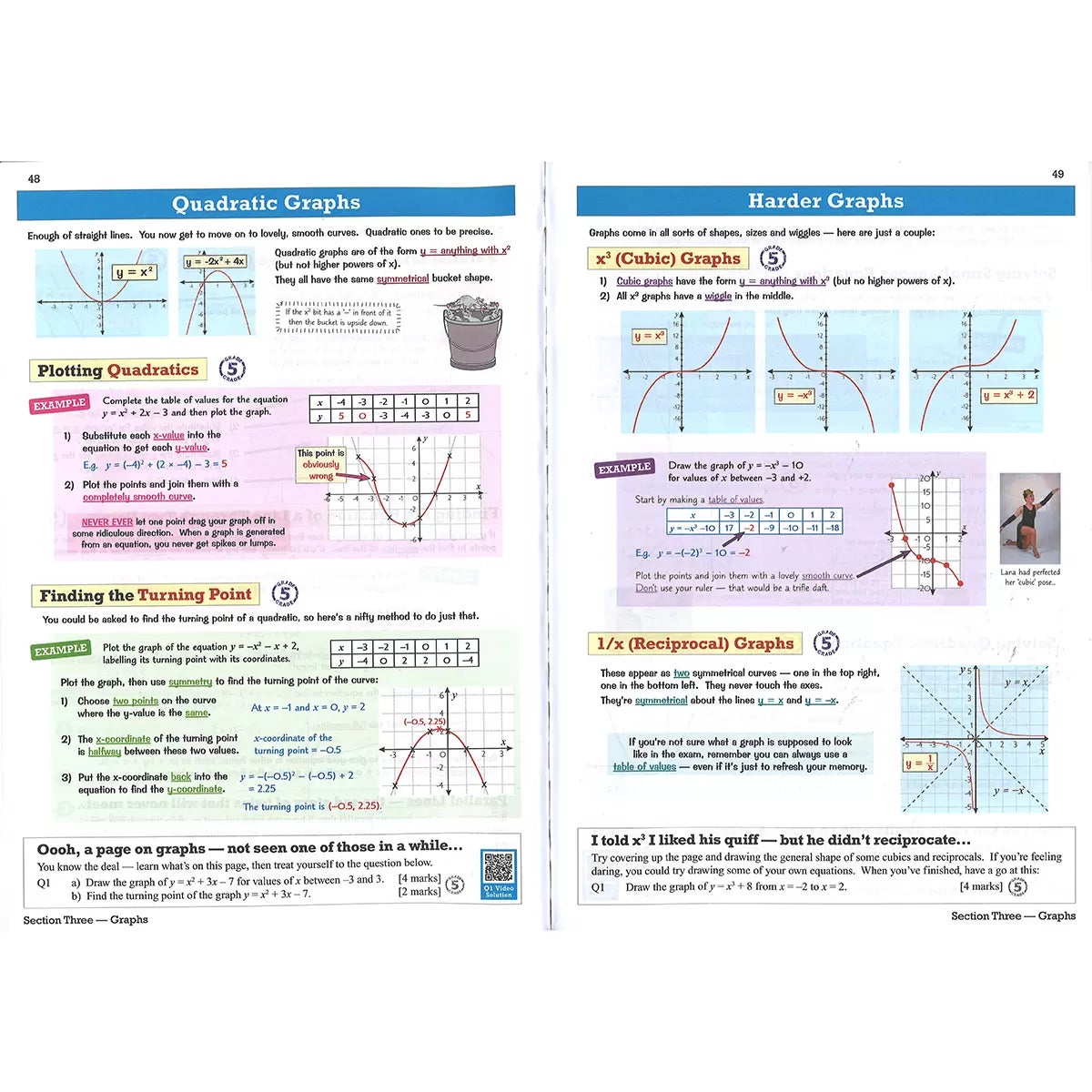 CGP GCSE Maths AQA Higher x3 Book Pack, view 18