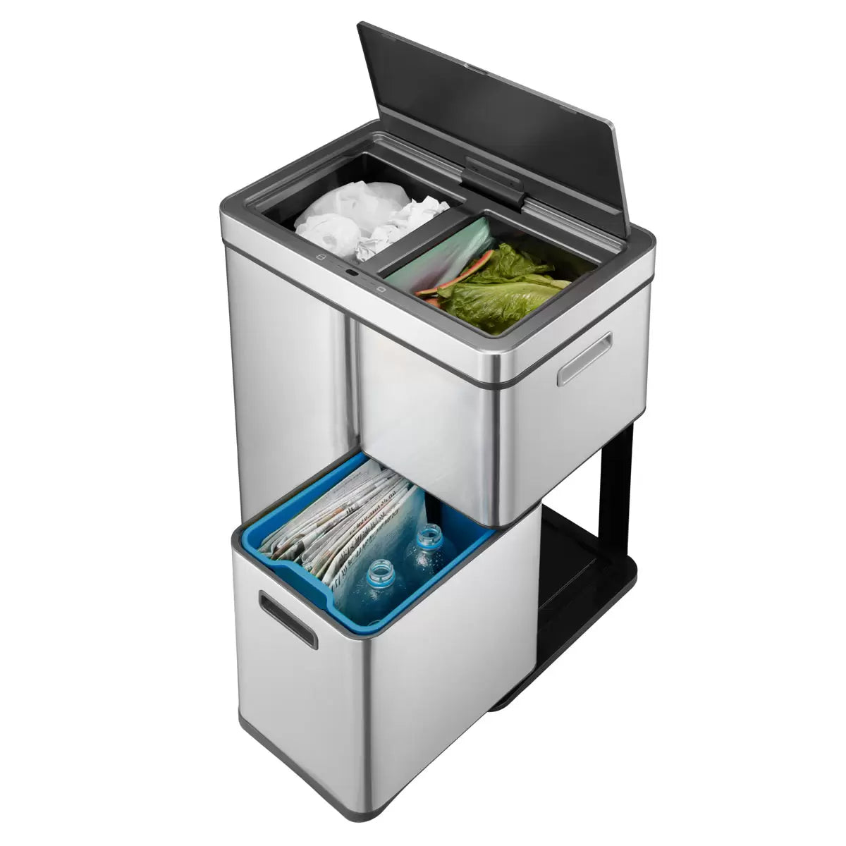 EKO Mirage Plus Recycling Bin 30+15+15L Sensor Recycling Bin