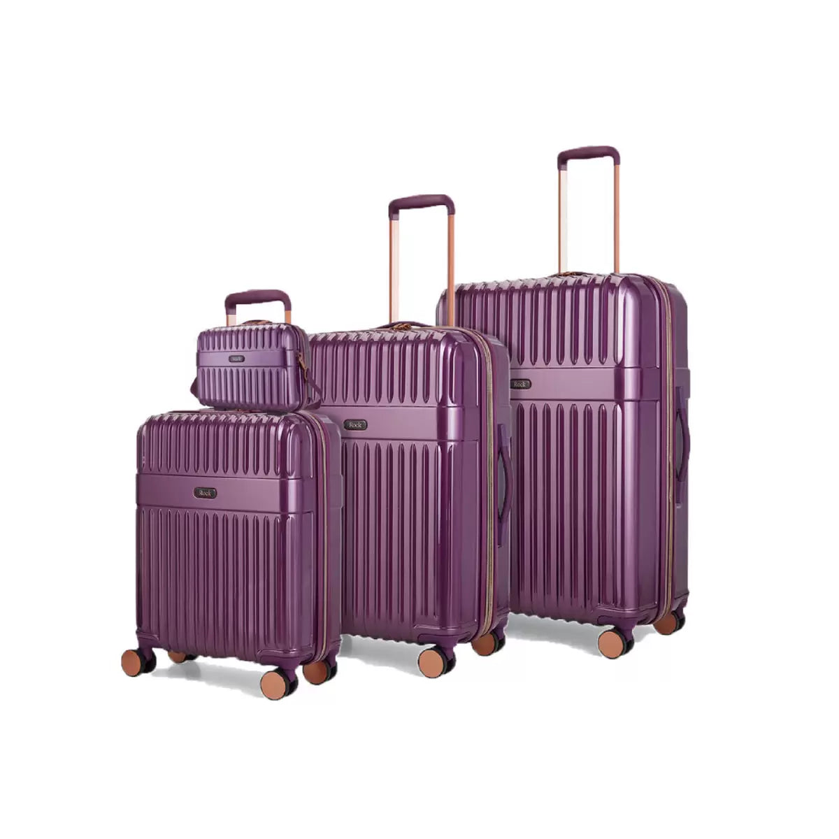 Rock Selene 4 Piece Hardside Luggage Set