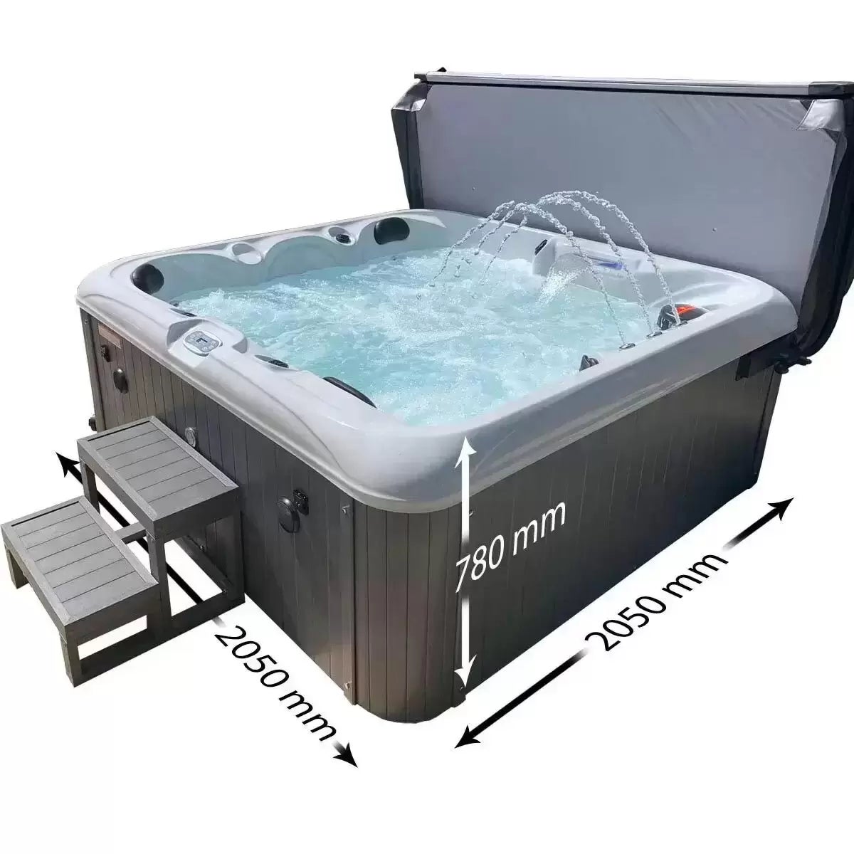 Blue Whale Spa San Pedro 38-Jet 5 Person Hot Tub - Delivered and Installed, view 2