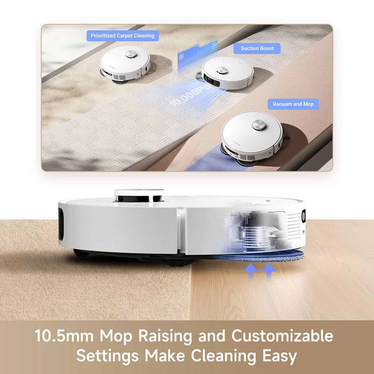 Dreame L10s Ultra Gen 2 Robot Vacuum Cleaner, RLL32SE