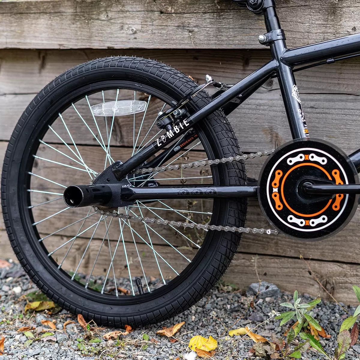 Zombie Outbreak BMX Bike 20" Wheel (12" Frame) in Grey