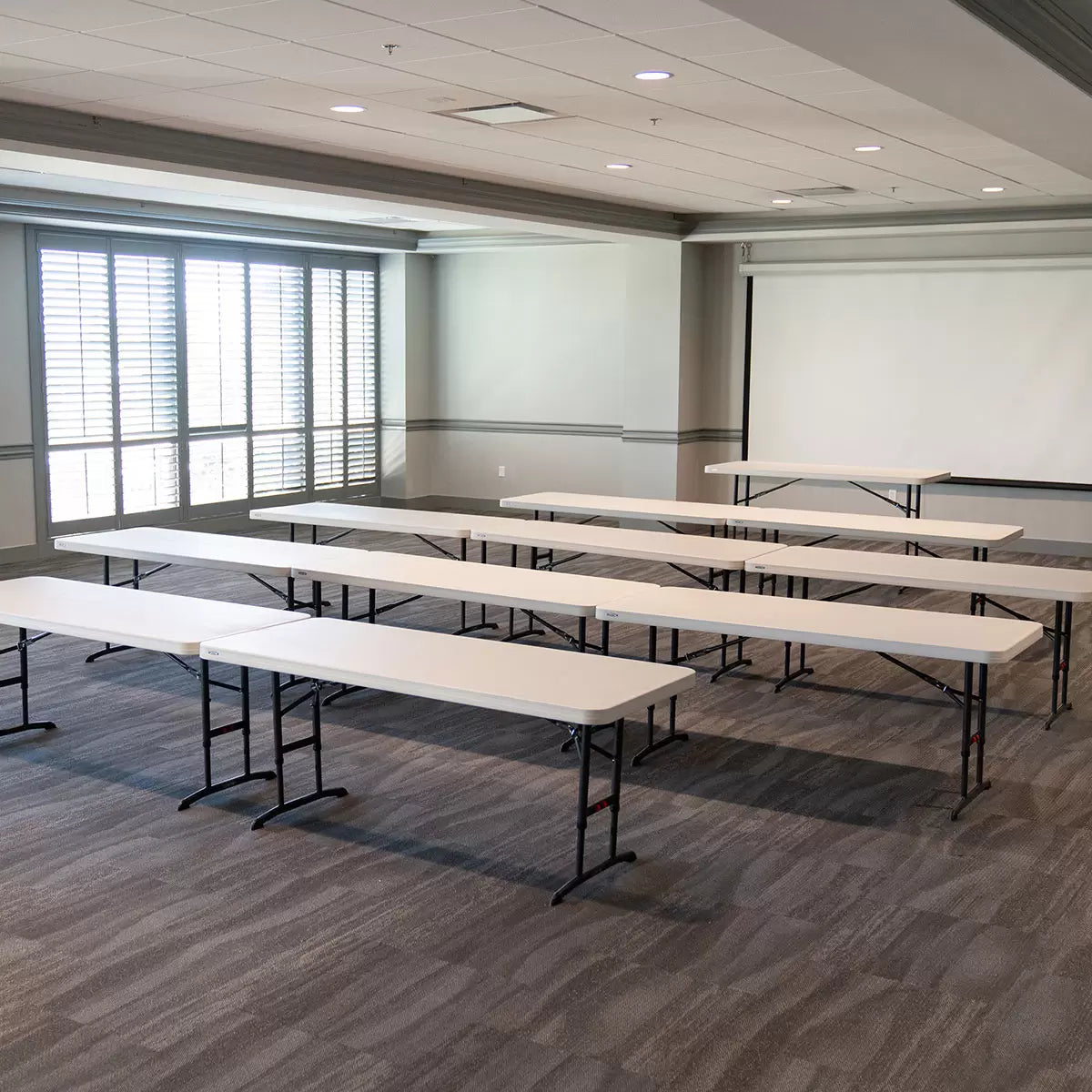 Lifetime 6ft Adjustable Height Commercial Table, 20 Pack