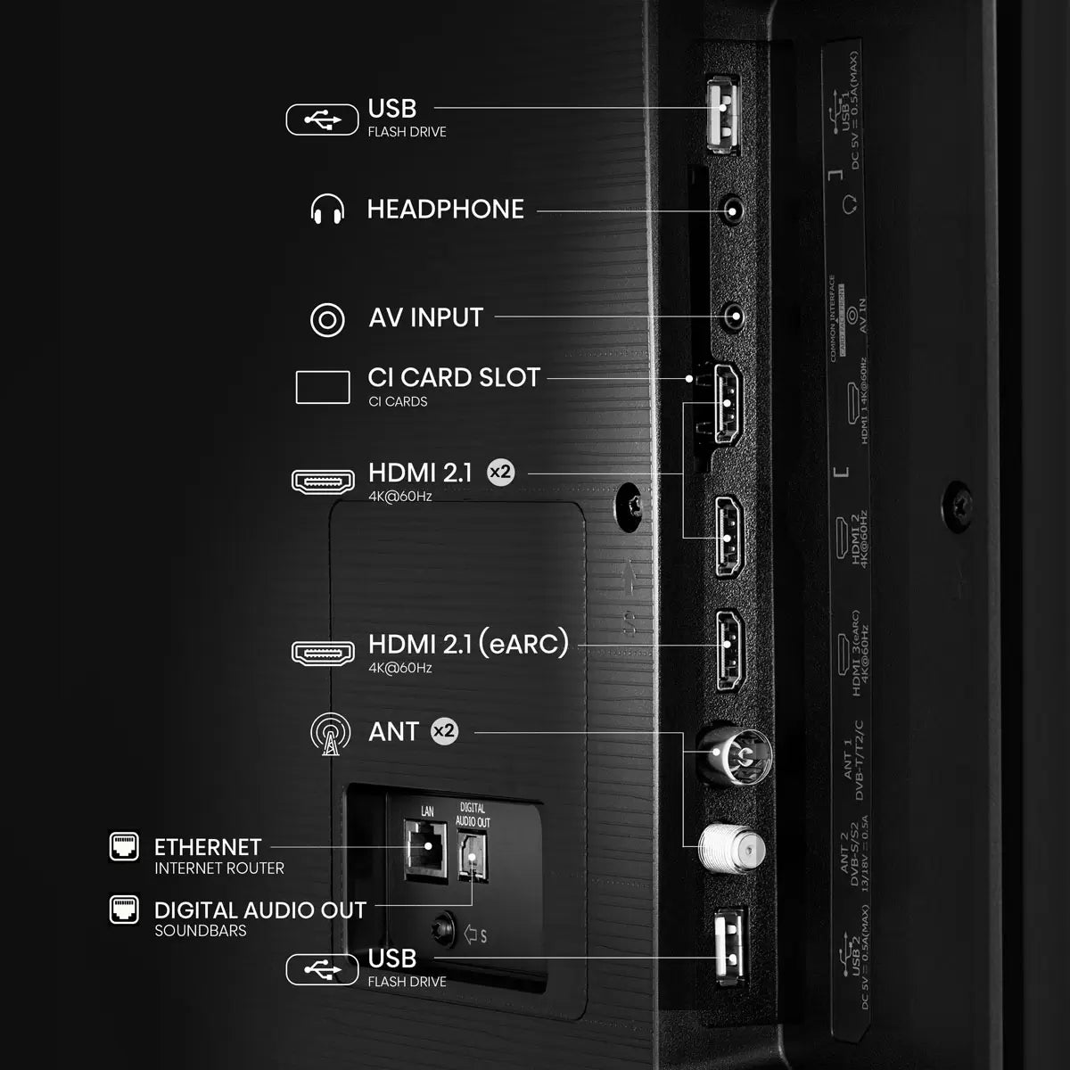 Hisense 65A6NTUK 65 Inch LED Freely Smart TV