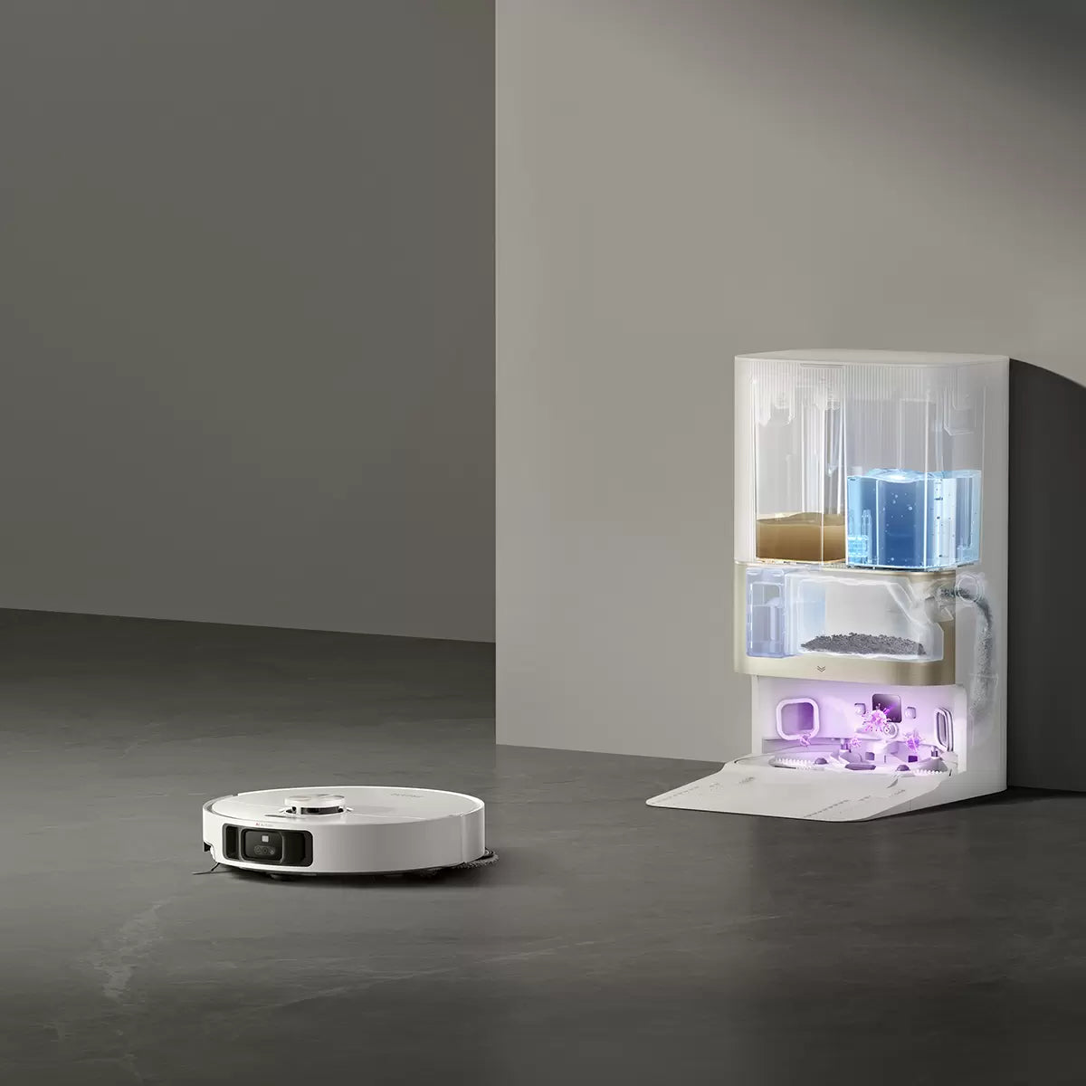 Dreame X40 Ultra Complete Robot Vacuum & Mop with Self-Cleaning and Auto-Empty, RLX63CE-2