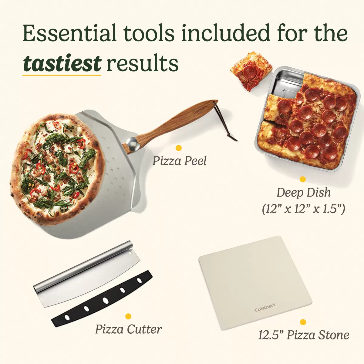 Cuisinart Indoor Pizza Oven, CPZ120U