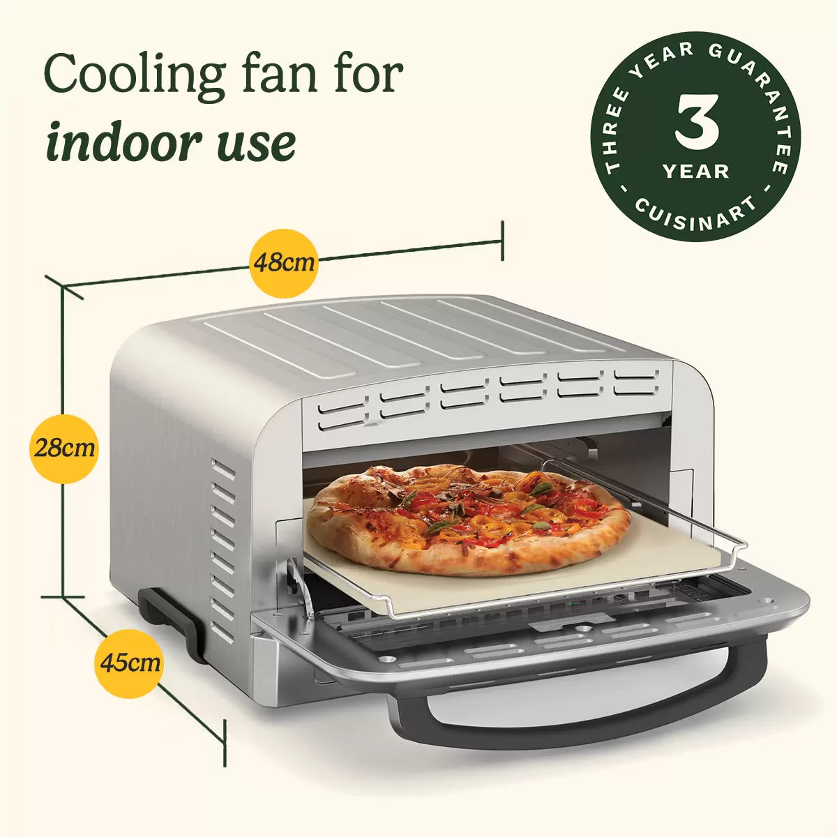 Cuisinart Indoor Pizza Oven, CPZ120U