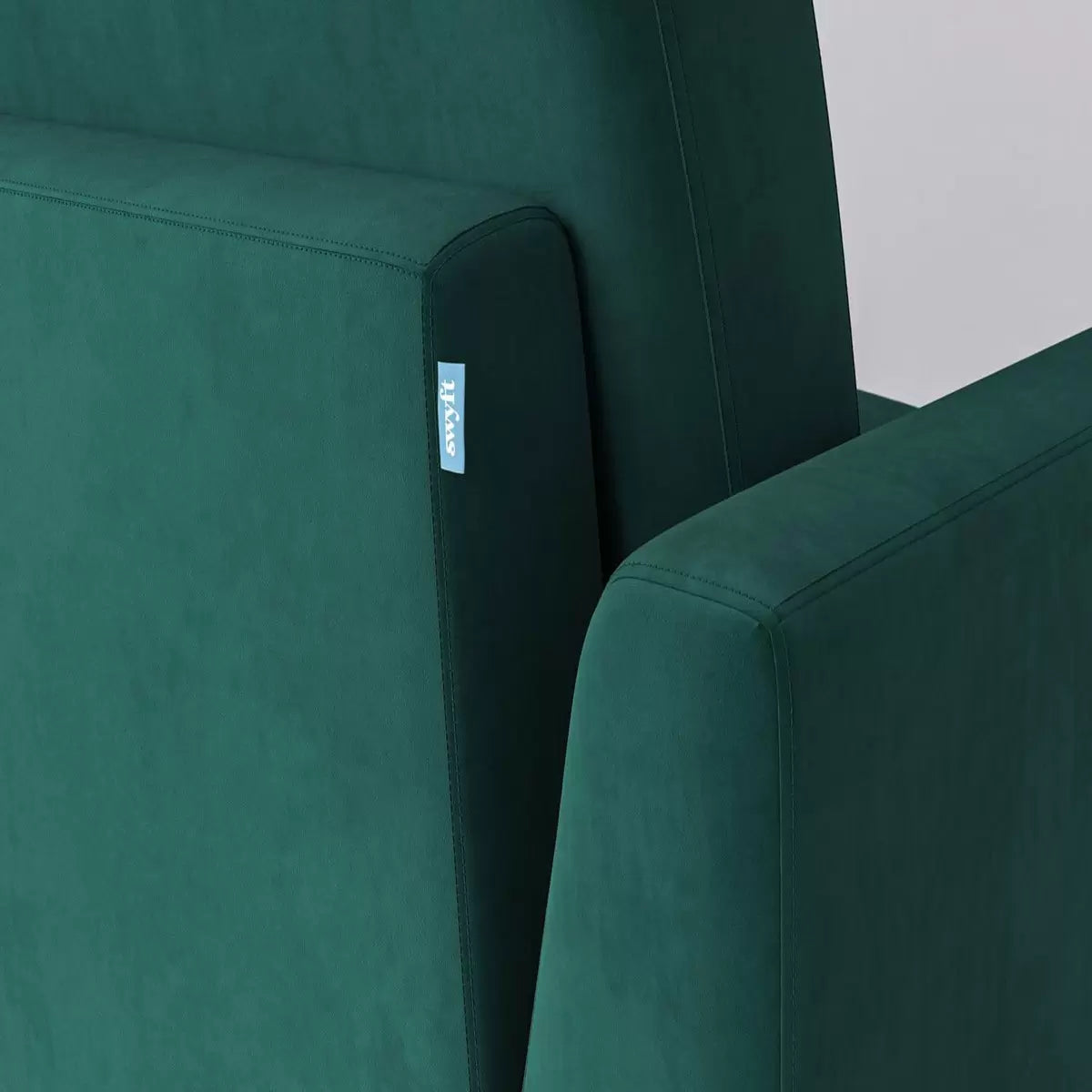 Swyft Model 05 Green Velvet 2 Seater Sofa