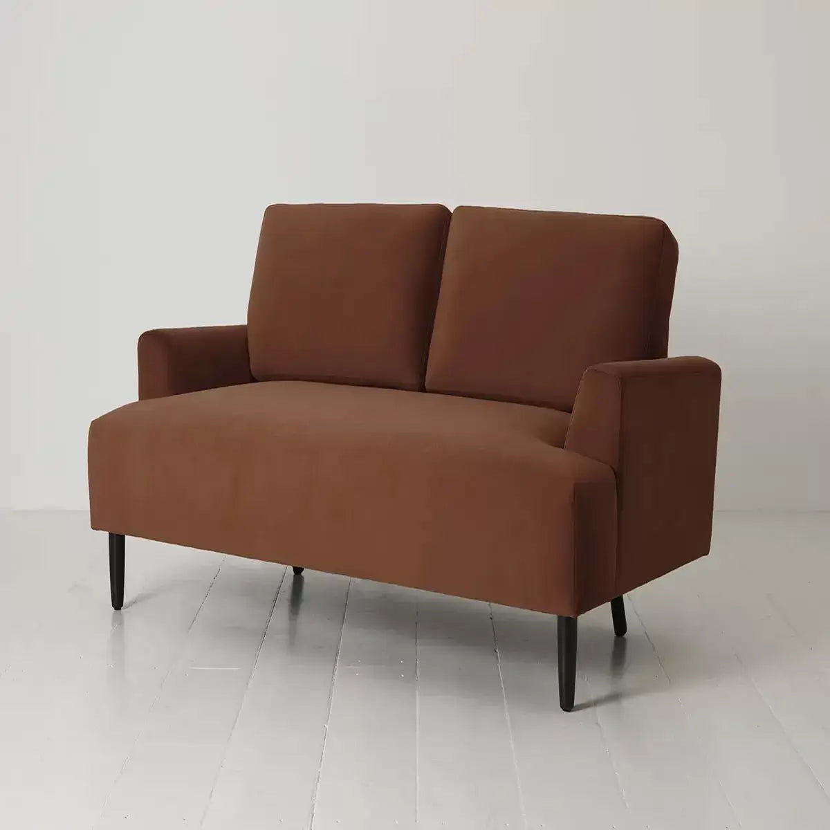 Swyft Model 05 Brown Velvet 2 Seater Sofa