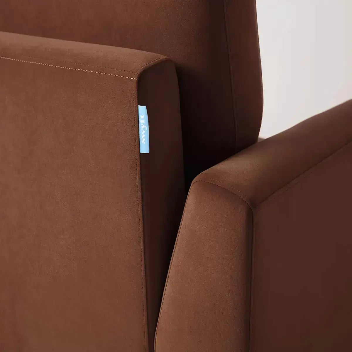 Swyft Model 05 Brown Velvet 2 Seater Sofa