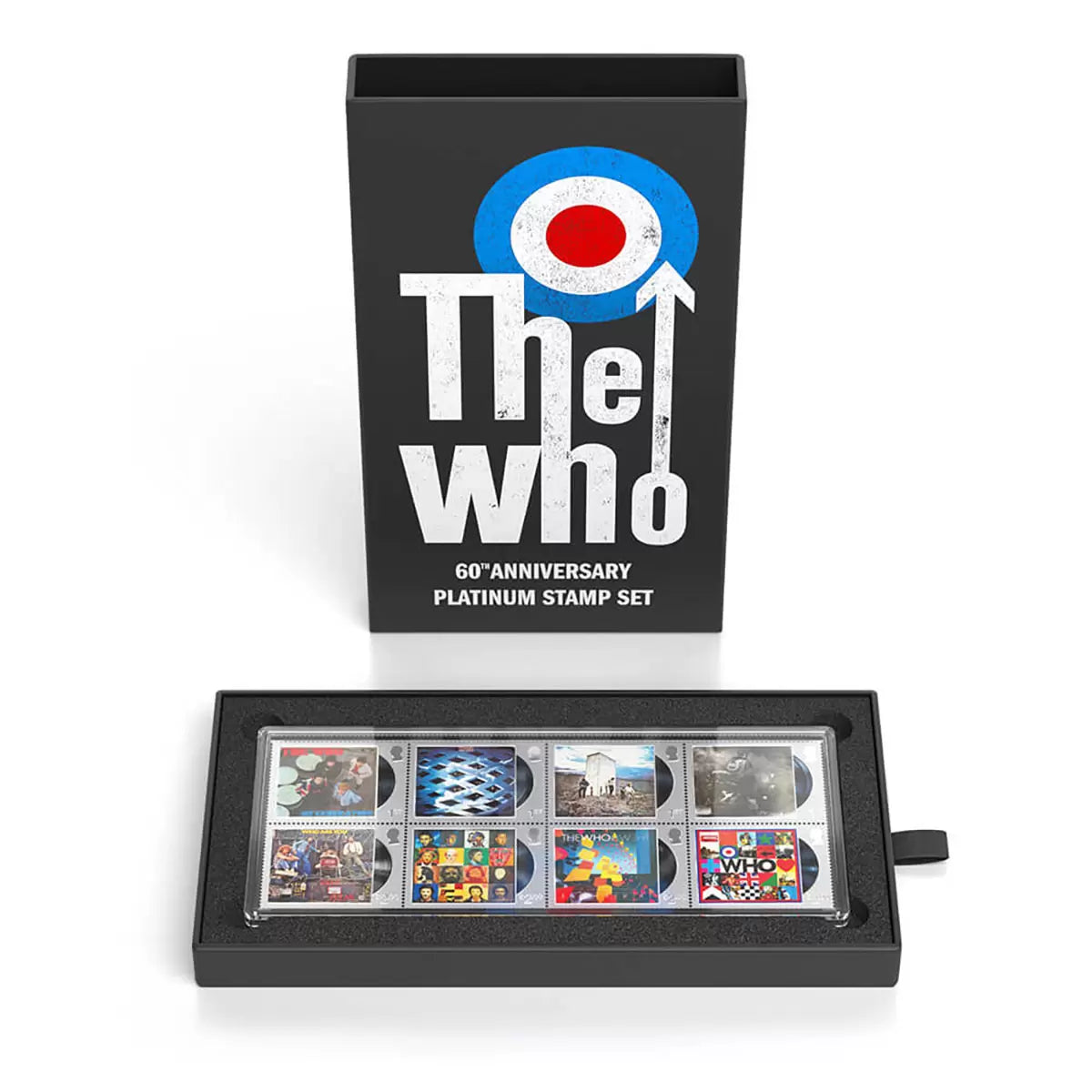Royal Mail® The Who Limited Edition Platinum Stamp Set