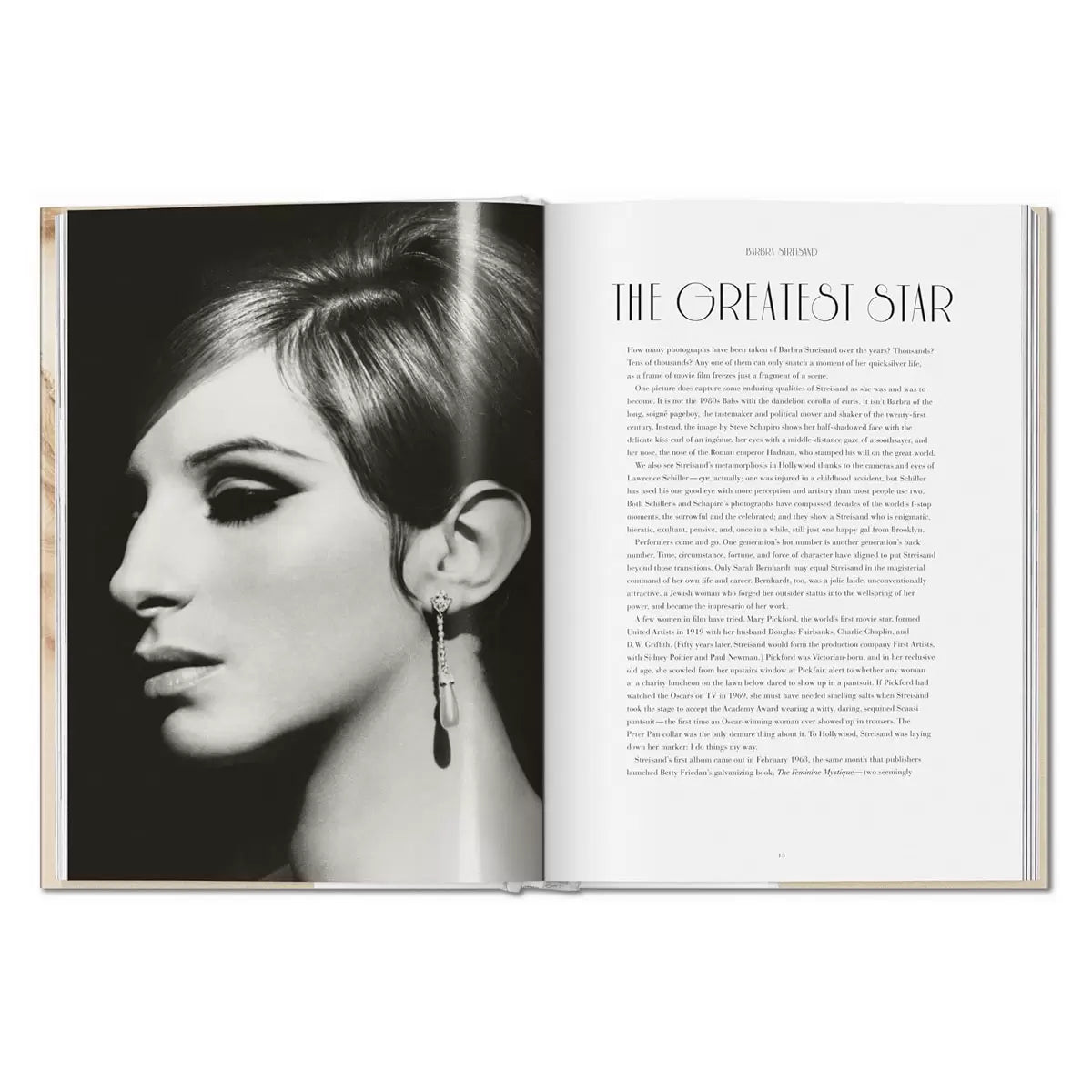 Barbra Streisand. Steve Schapiro & Lawrence Schiller by Lawrence Grobel