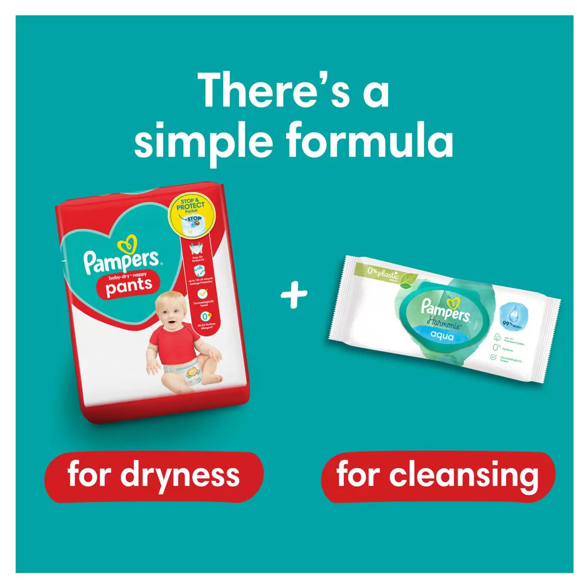Pampers Baby Dry Pants Size 4 Pallet, 42 x 72 Pack