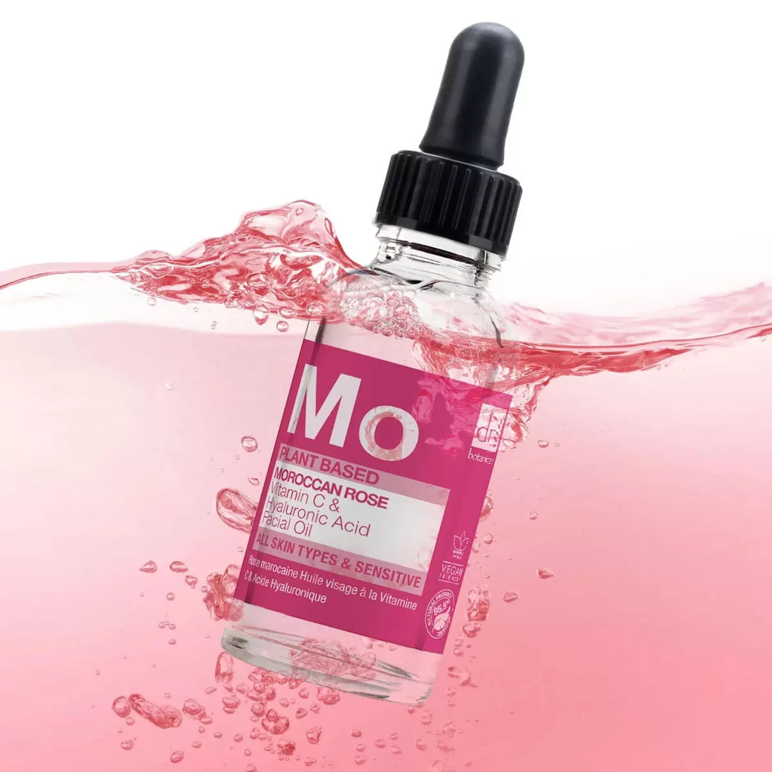 Dr Botanicals Moroccan Rose Superfood Facial Oil, 2 x 30ml