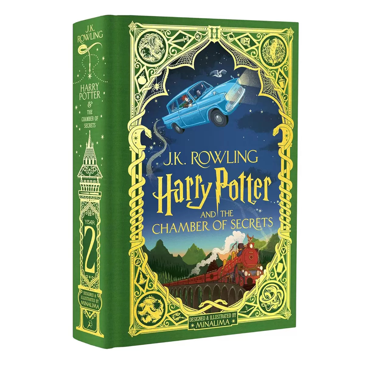 Harry Potter MinaLima Edition by J.K.Rowling in 3 Options: Philosopher's Stone