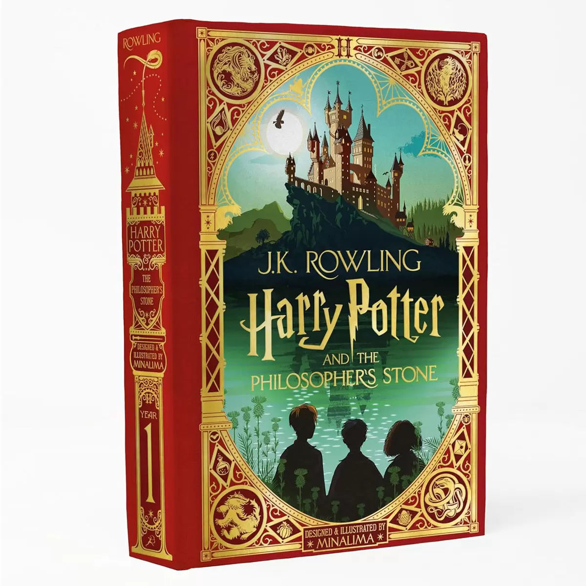 Harry Potter MinaLima Edition by J.K.Rowling in 3 Options: Philosopher's Stone