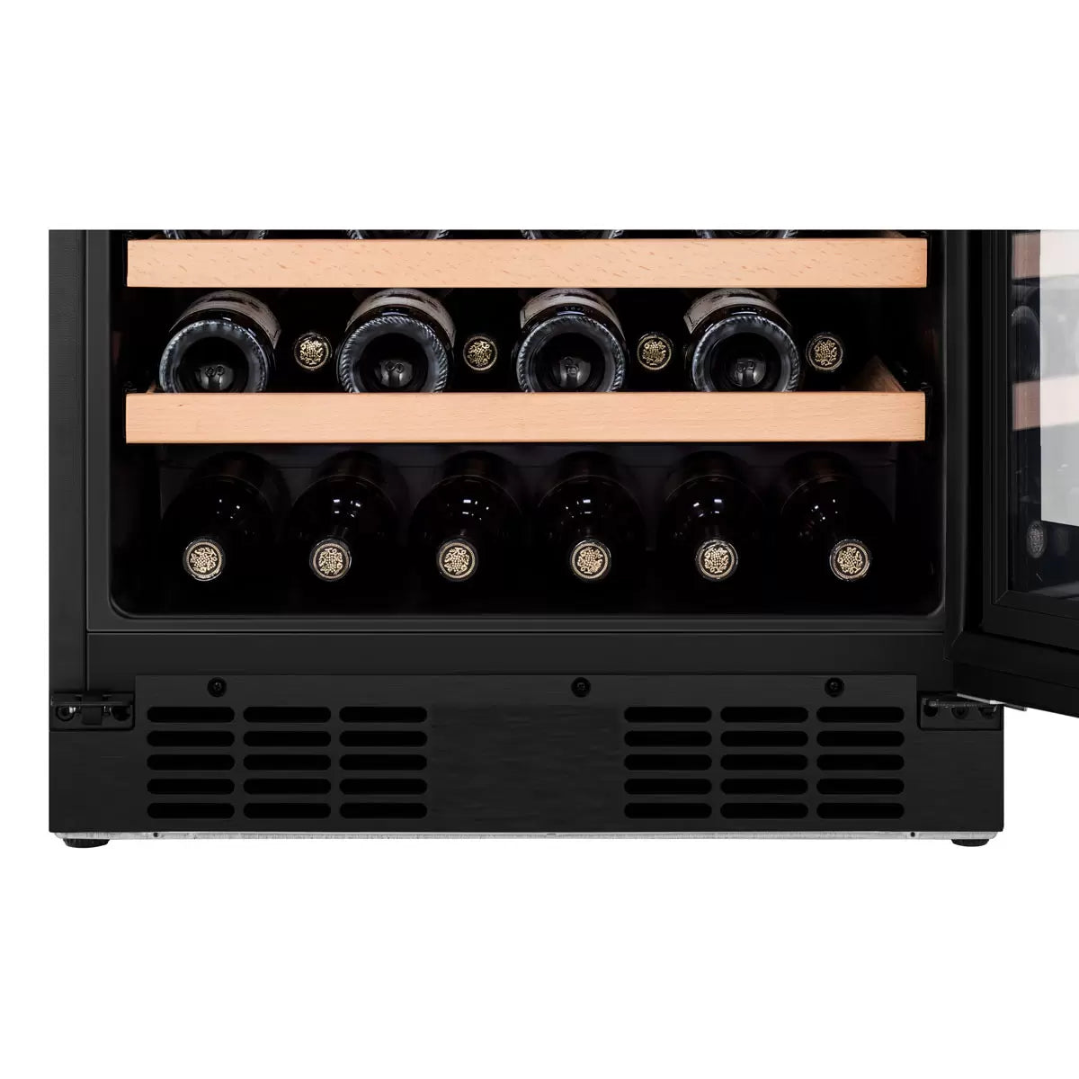 Hisense RW3N132GSLF, 46 Bottle Freestanding, Single Zone Wine Cooler, F Rated