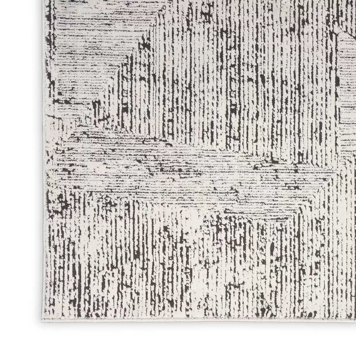 Calvin Klein CK024 Irradiant Cream & Black Rug, in 2 Sizes