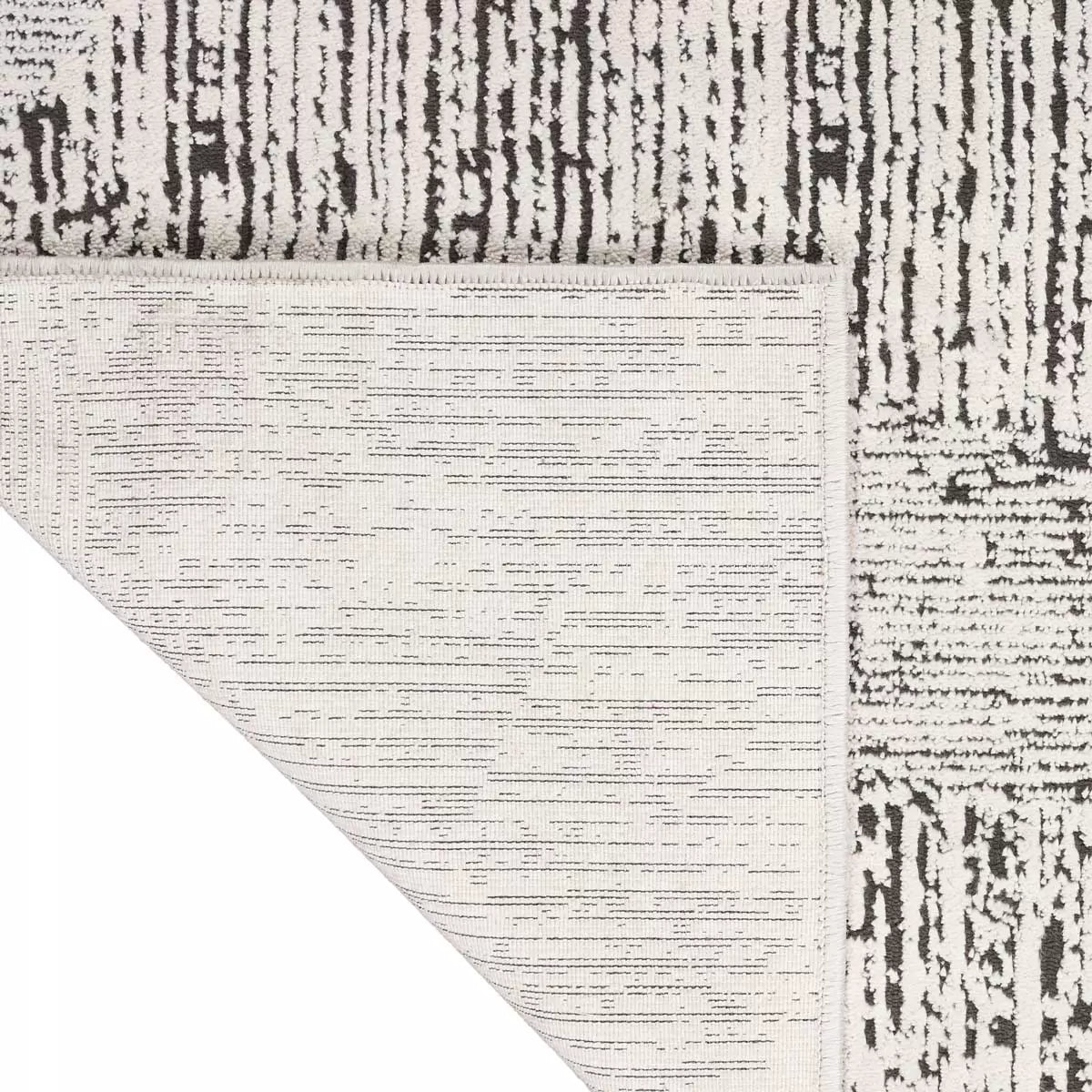 Calvin Klein CK024 Irradiant Cream & Black Rug, in 2 Sizes