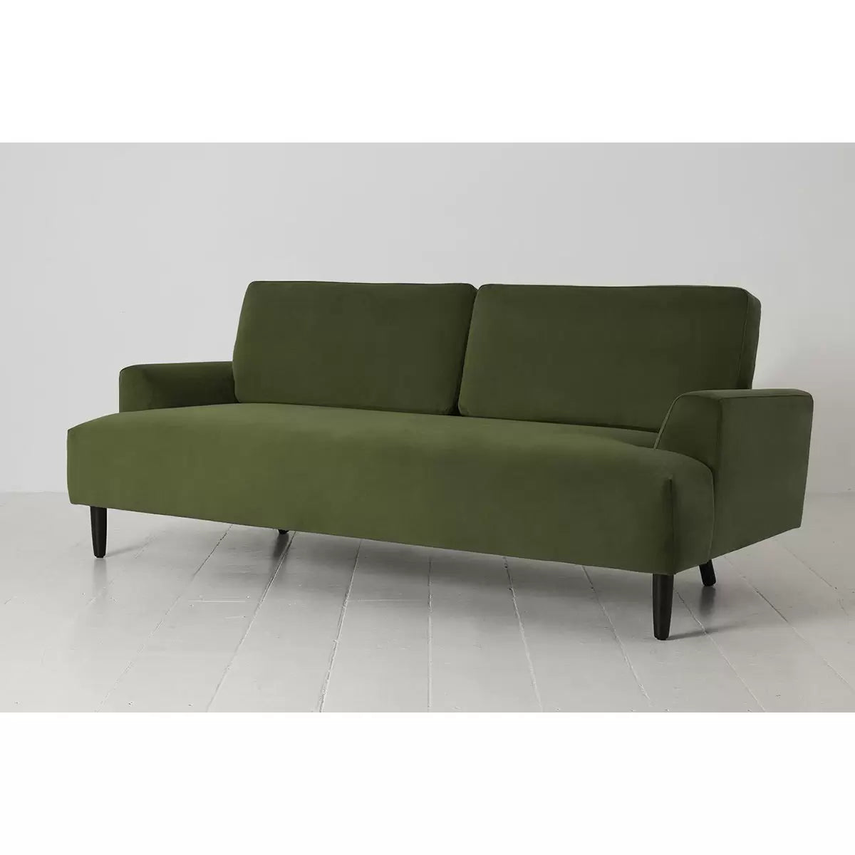 Swyft Model 05 Green Velvet 3 Seater Sofa