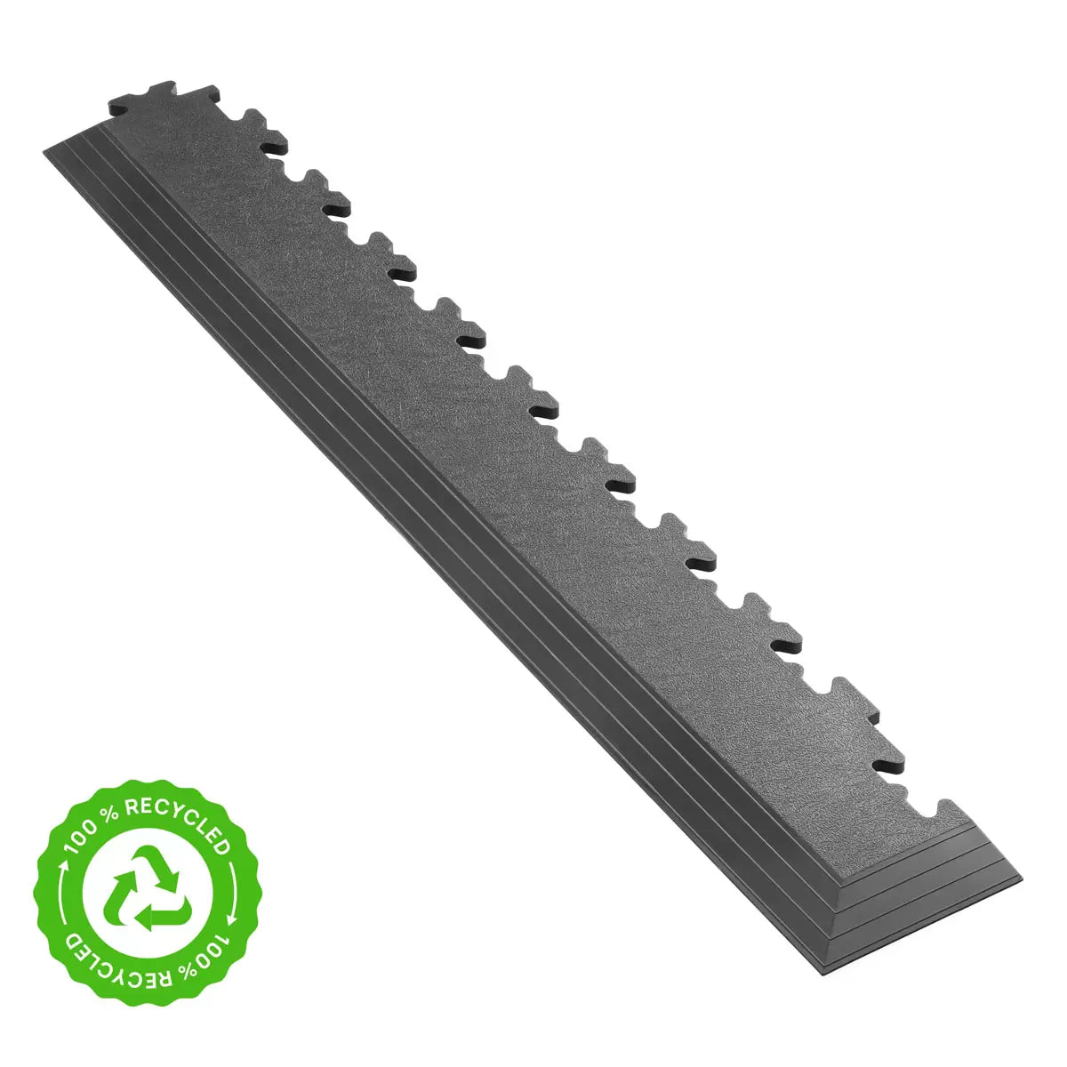 Klikflor RX500 7mm Recycled Garage Floor Corner Ramp (90 x 585 x 7mm) – 1 Corner
