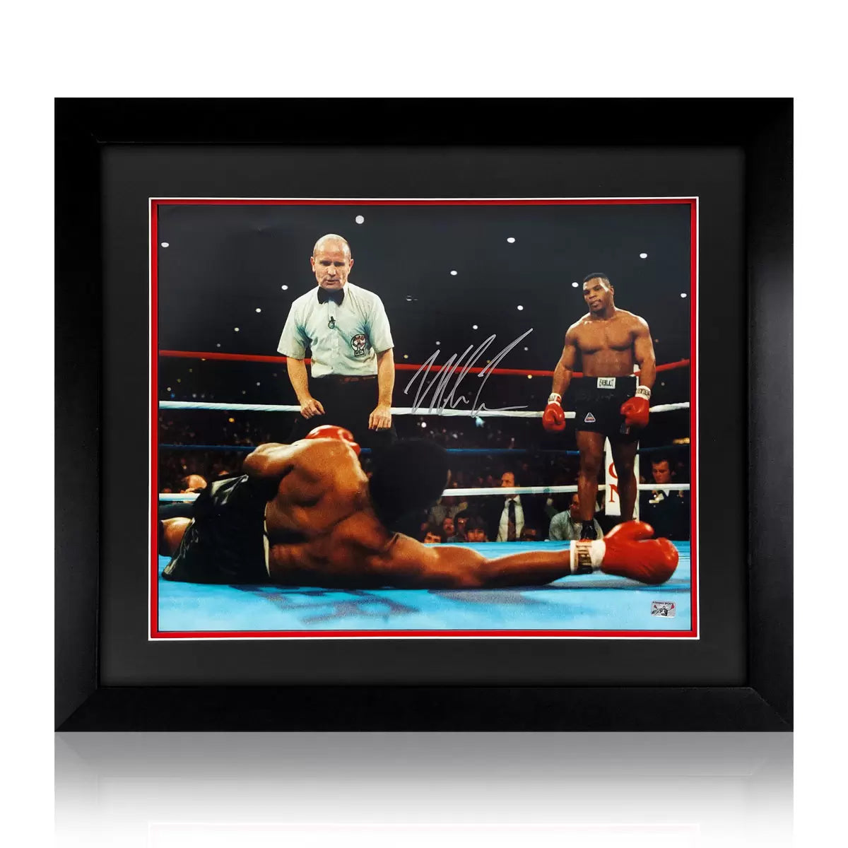 Mike Tyson Signed Frame