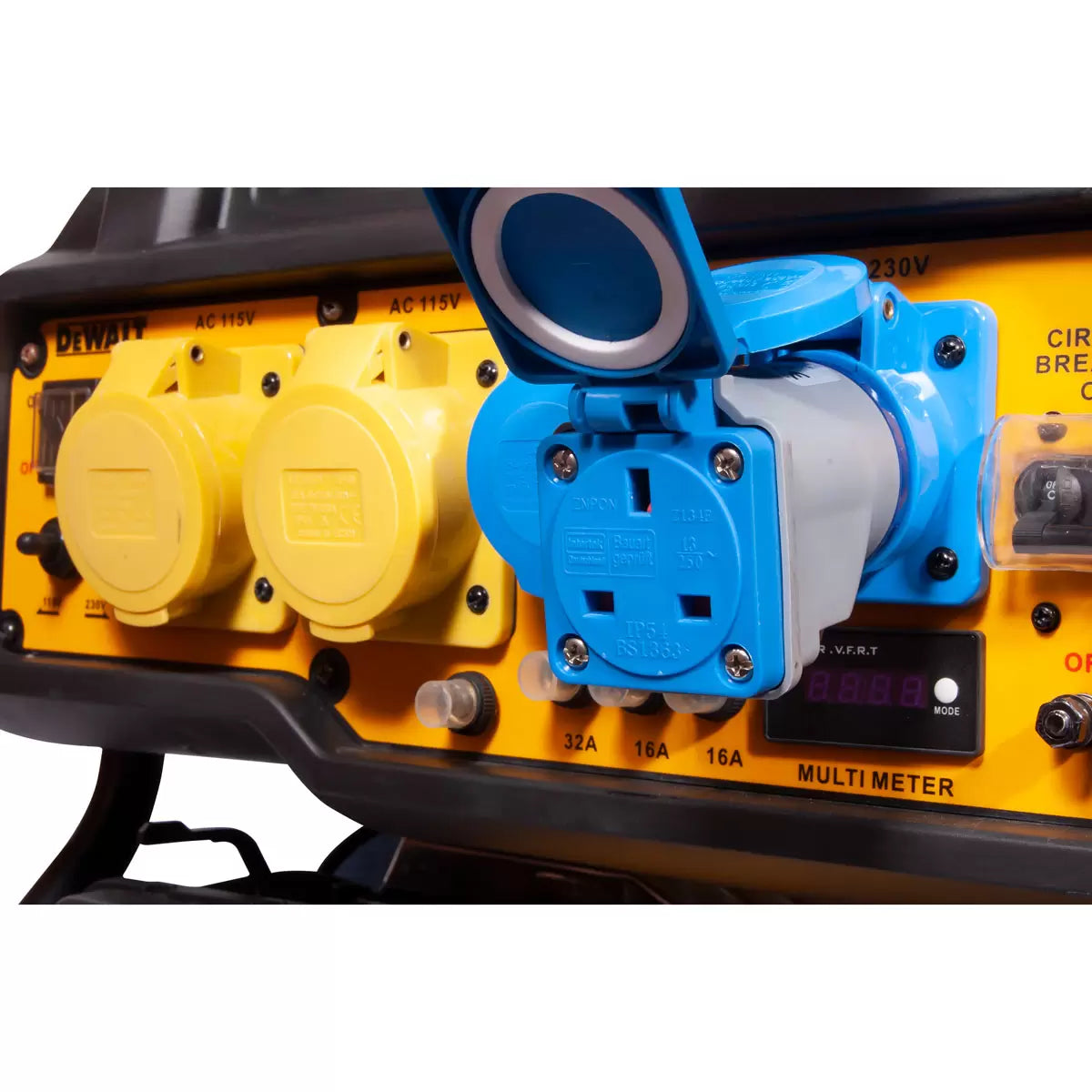 DEWALT® 6500W Dual Voltage Petrol Generator (DXGNP65E)